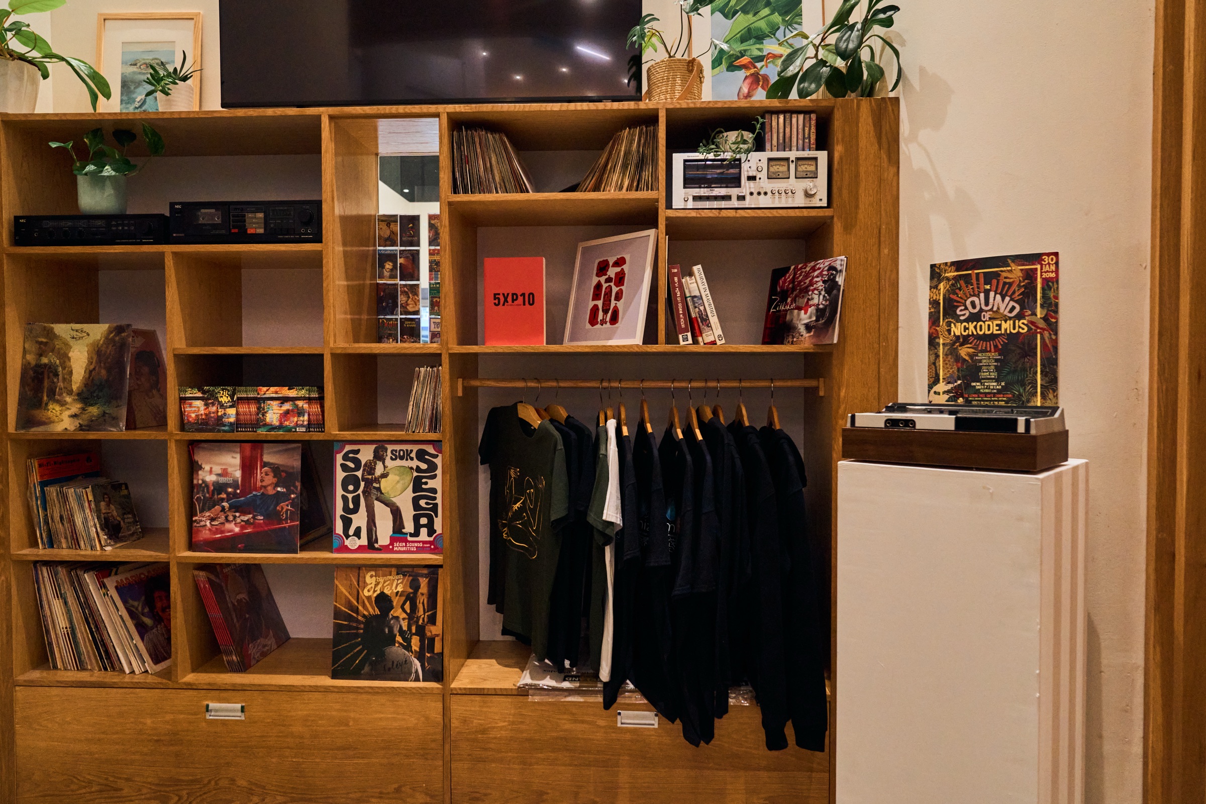 vinyl, prints and merch at the storë · caudan arts centre